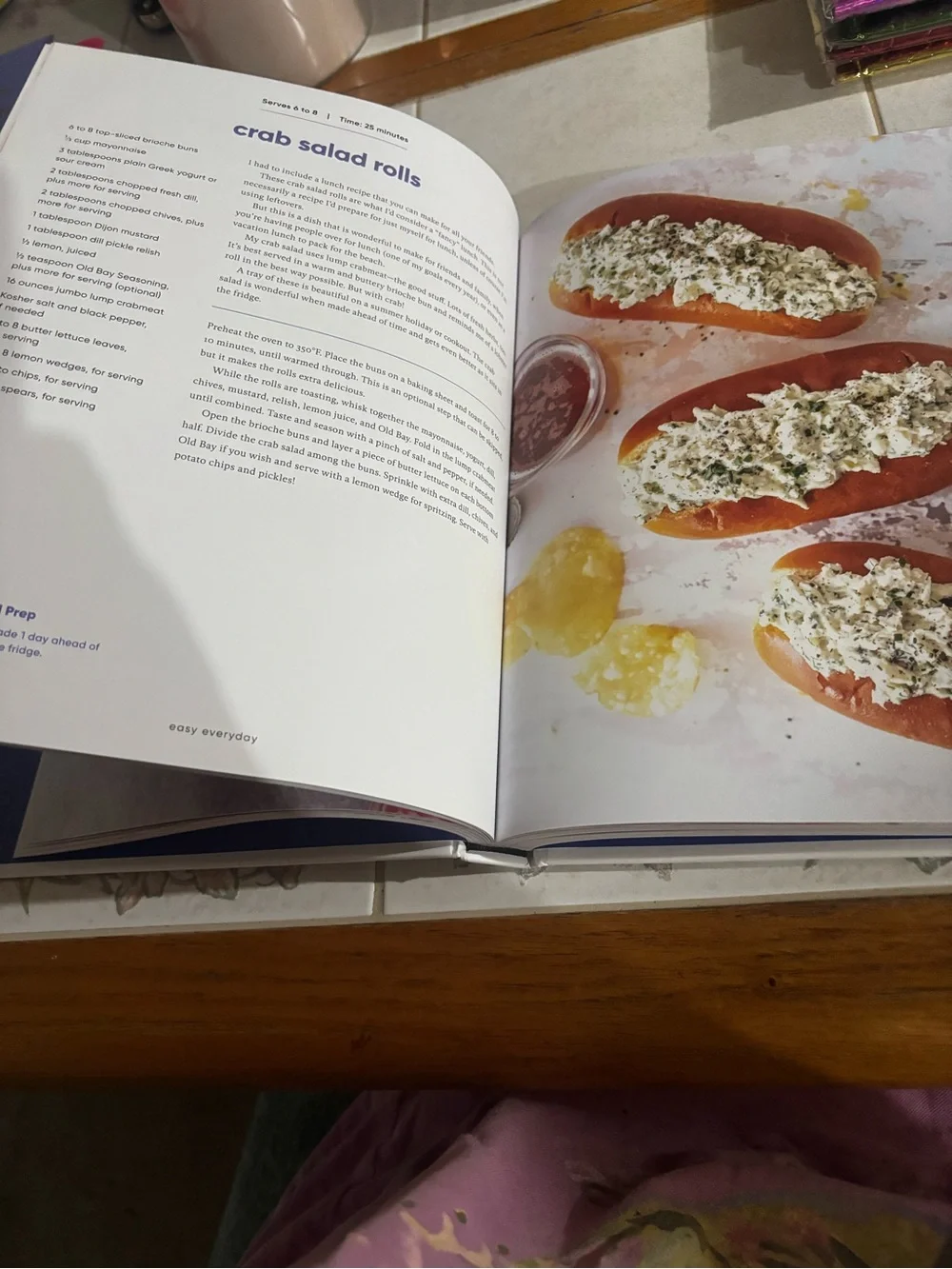 Easy Everyday by - White Cover Cookbook